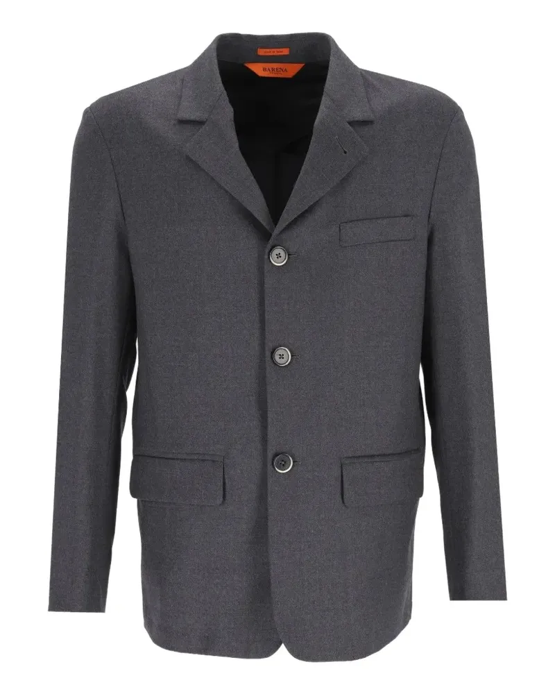 BARENA Sakko aus Flanell - Grau Grau