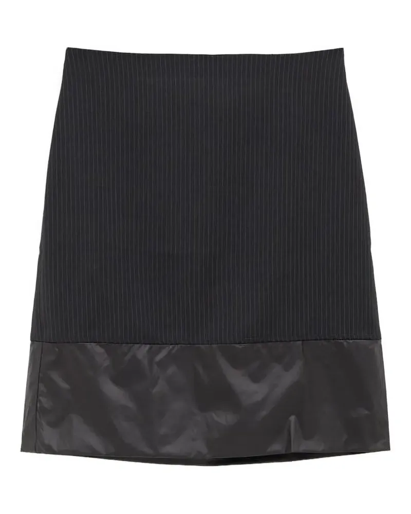 Paloma Wool panel-detrail mini skirt - Schwarz Schwarz