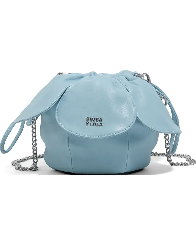 BIMBA Y LOLA Pétalo Schultertasche - Blau Blau