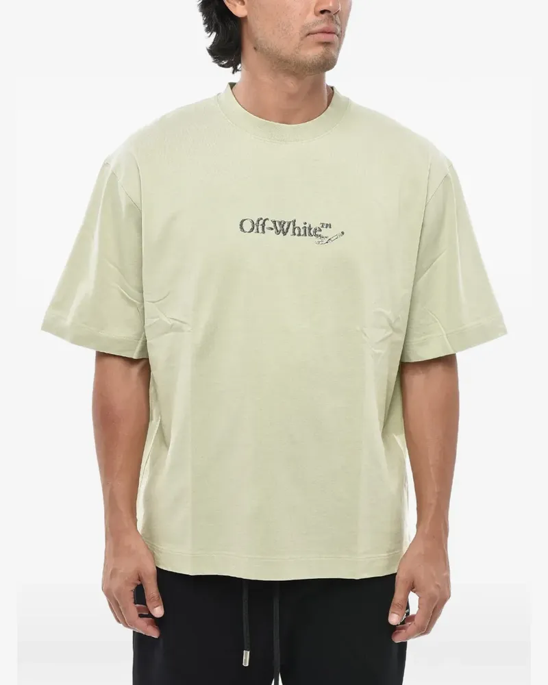 OFF-WHITE Scribble Arrow T-shirt - Grün Grün