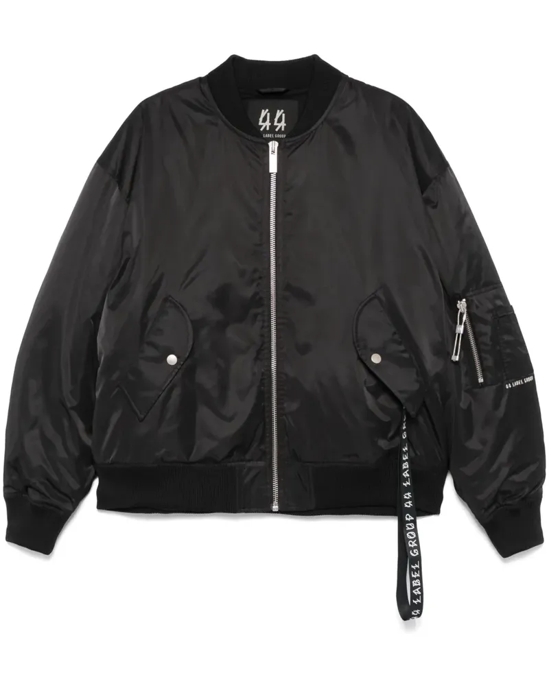 44 LABEL GROUP Profiler Bomberjacke - Schwarz Schwarz