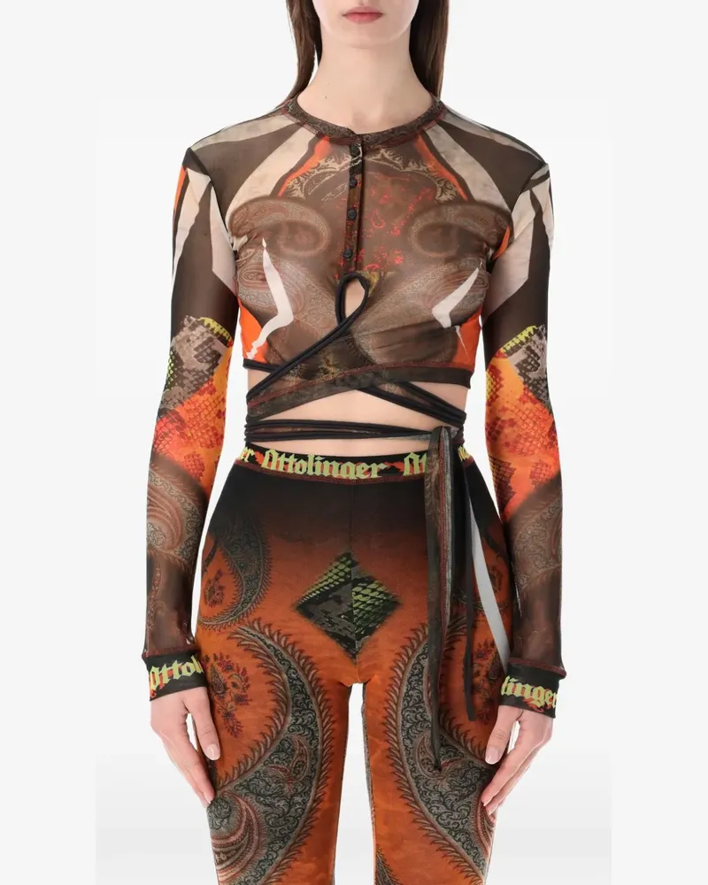 OTTOLINGER long-sleeve top - Orange Orange