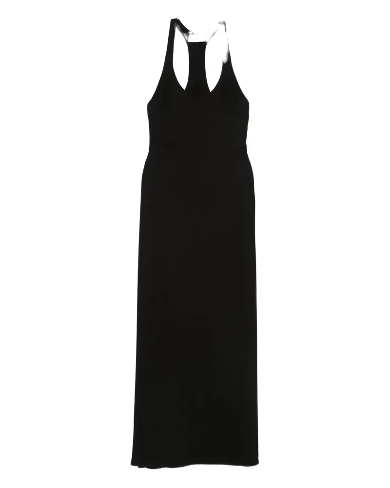 Matteau fluid racer-back maxi dress - Schwarz Schwarz
