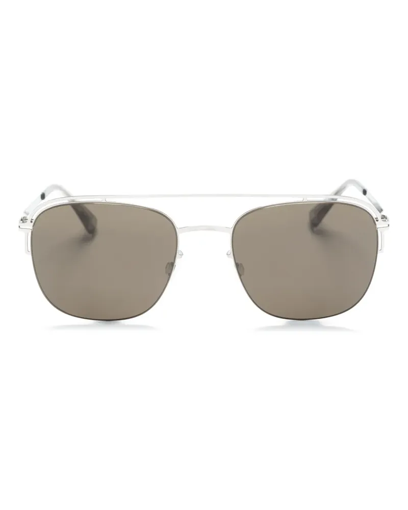 Mykita Nor Pilotenbrille - Silber Silber