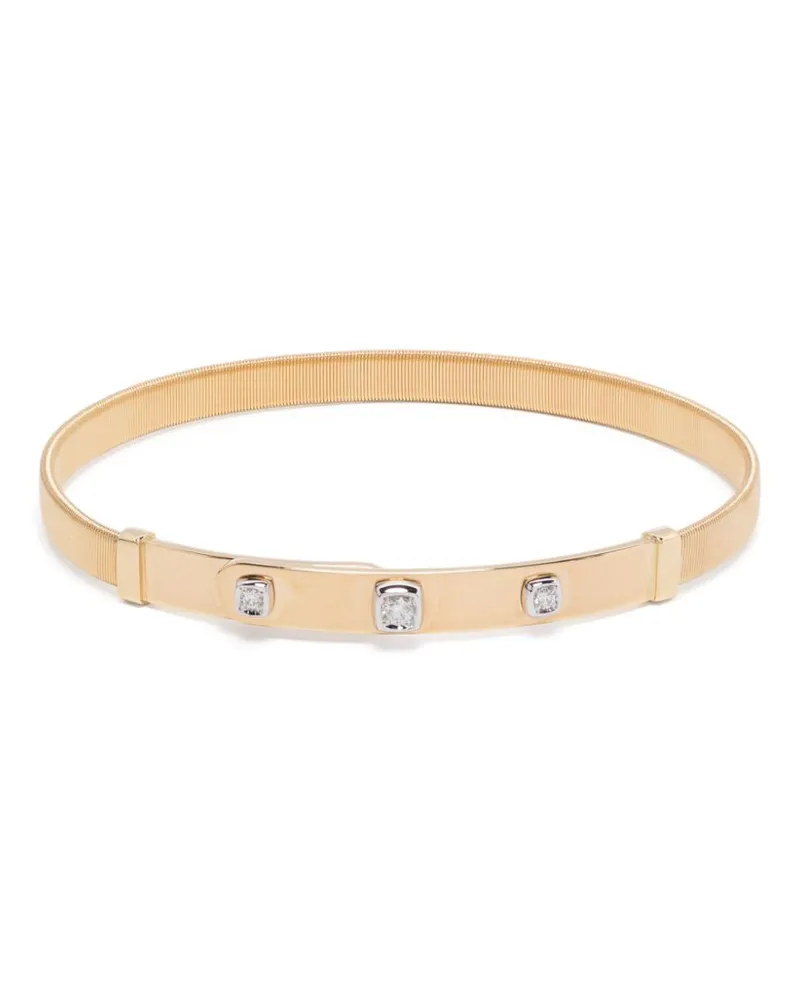 Marco Bicego 18kt Gelbgoldarmband mit Diamanten Gold