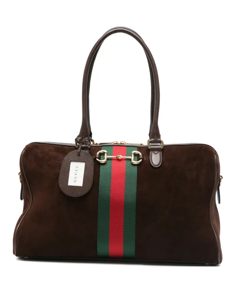 Gucci Tote Bag mit Schnalle - Braun Braun
