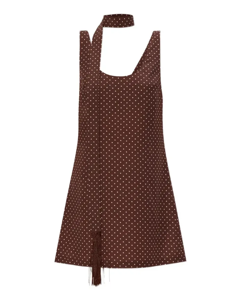 Posse Evie polka-dot mini dress - Braun Braun