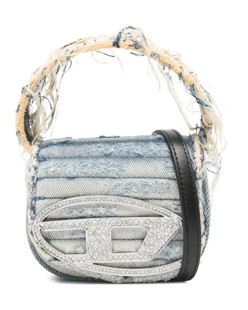 Diesel 1DR logo-detail mini bag - Blau Blau
