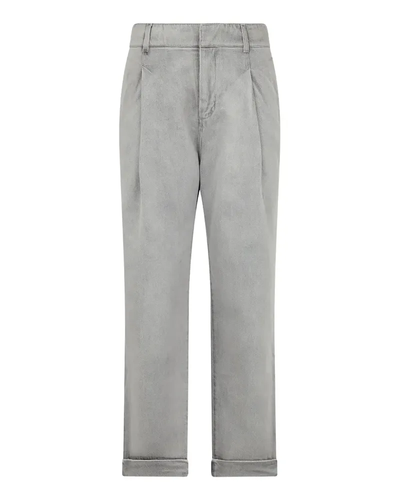MOORER turn-up trousers - Grau Grau