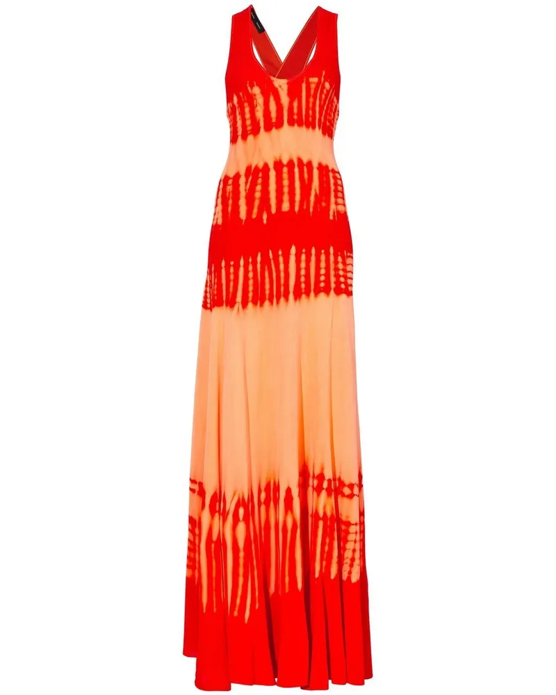Proenza Schouler Kleid mit Batikmuster - Orange Orange