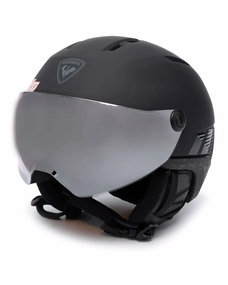 Rossignol Fit Visor Impacts Helm - Schwarz Schwarz