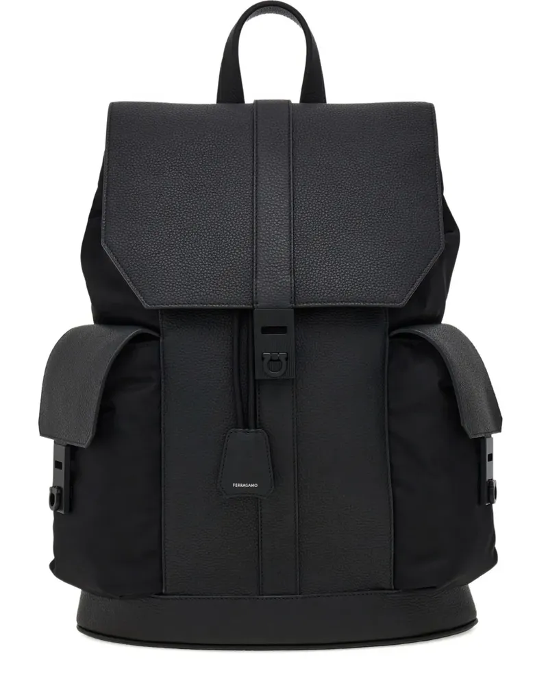 Ferragamo Gancini Rucksack - Schwarz Schwarz