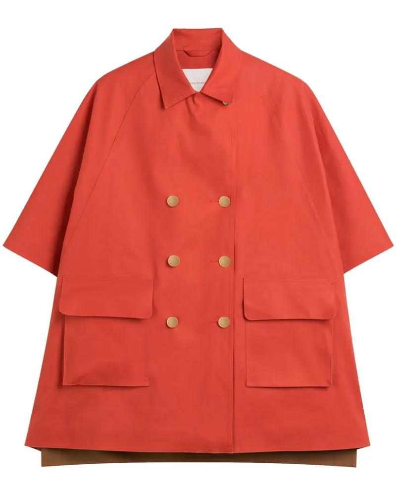 MACKINTOSH Glendearg Poncho - Orange Orange