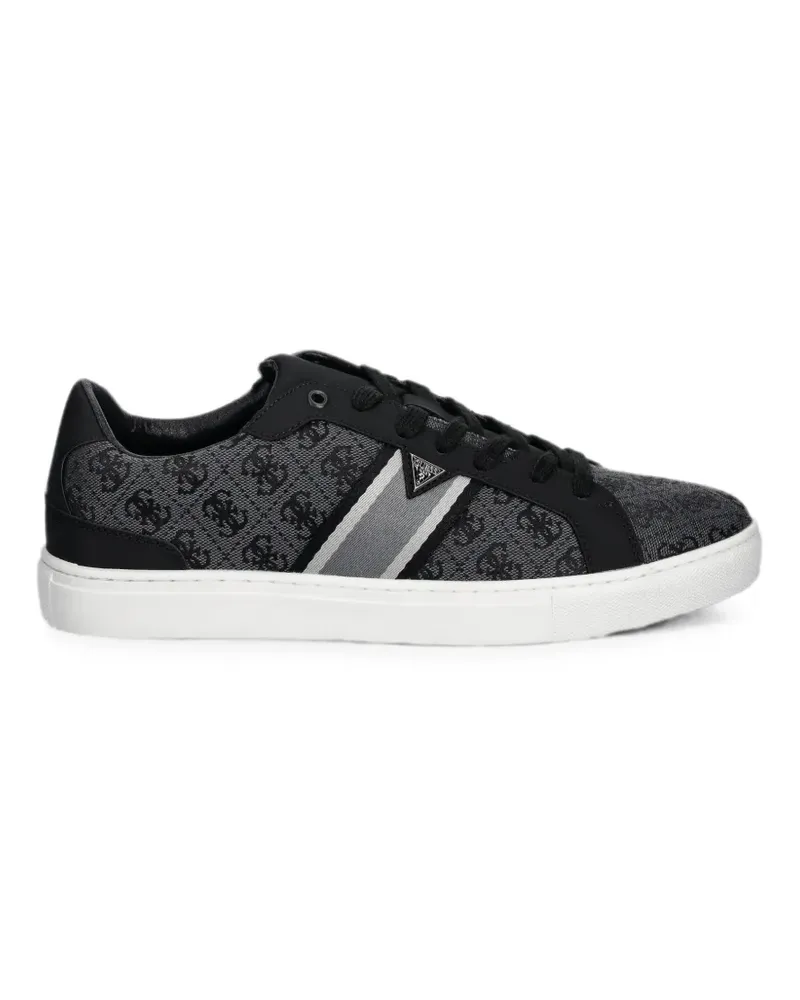 Guess Todi II logo-print panelled sneakers - Grau Grau