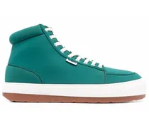 High-Top-Sneakers mit dicker Sohle - Grün
