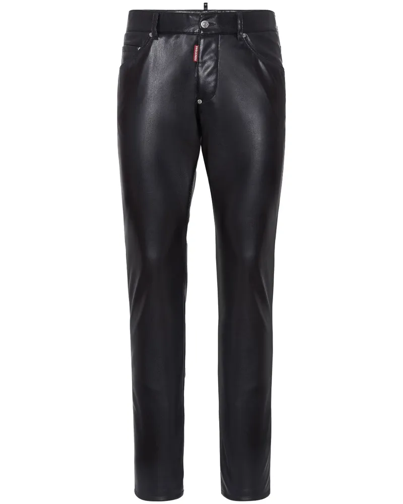 Dsquared2 Klassische Tapered-Hose - Schwarz Schwarz