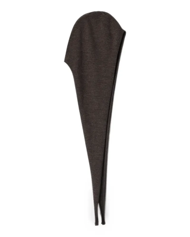 Christophe Lemaire head scarf in scarf wool - Braun Braun