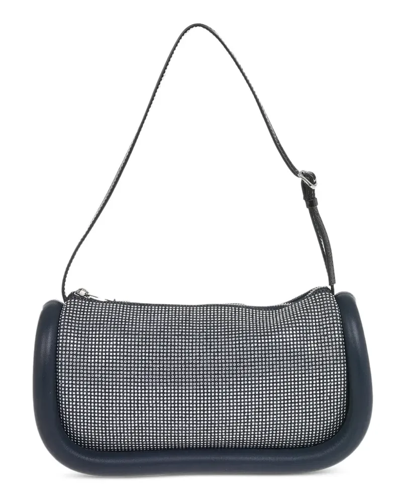 J.W.Anderson Bumper rhinestone-embellished shoulder bag - Blau Blau