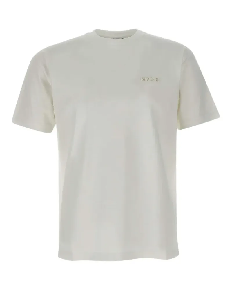 Mackage Tee-W logo-patch T-shirt - Nude Nude