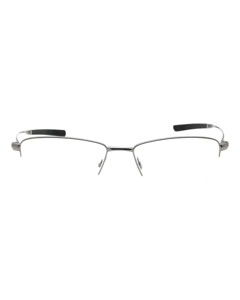 Nike Brille mit eckigem Gestell - Metallic Metallic