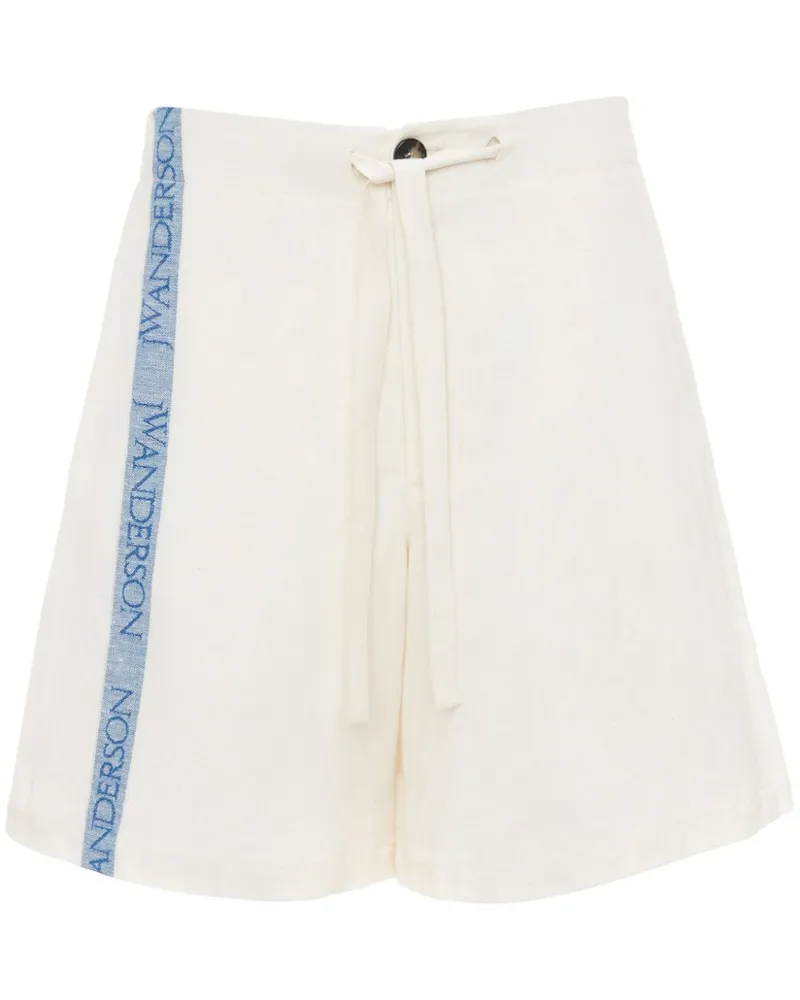 J.W.Anderson Weite Shorts mit Intarsien-Logo - Nude Nude