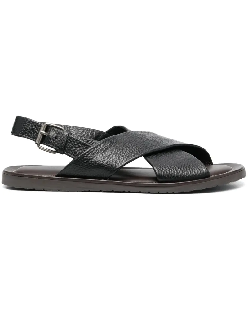Corneliani Waikiki Beach Sandalen - Schwarz Schwarz