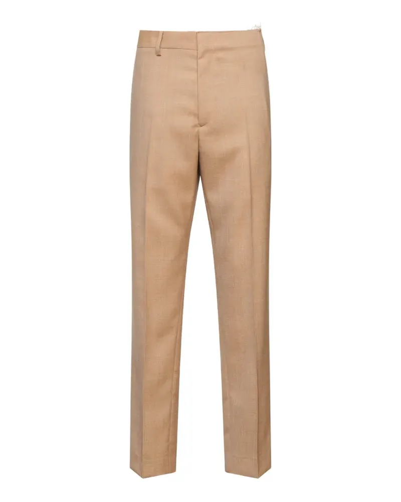 Maison Margiela Hose mit Bundfalten - Braun Braun