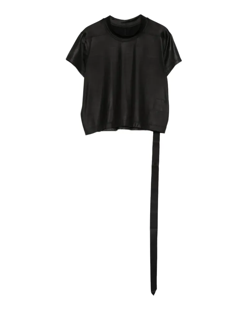 DRKSHDW by Rick Owens T-Shirt mit Schnürung - Schwarz Schwarz