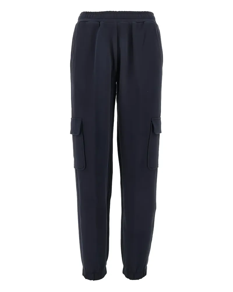 Emporio Armani Cargohose mit elastischem Bund - Blau Blau