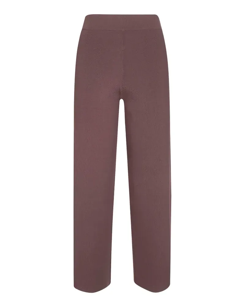 Alpha Studio knitted trousers - Braun Braun