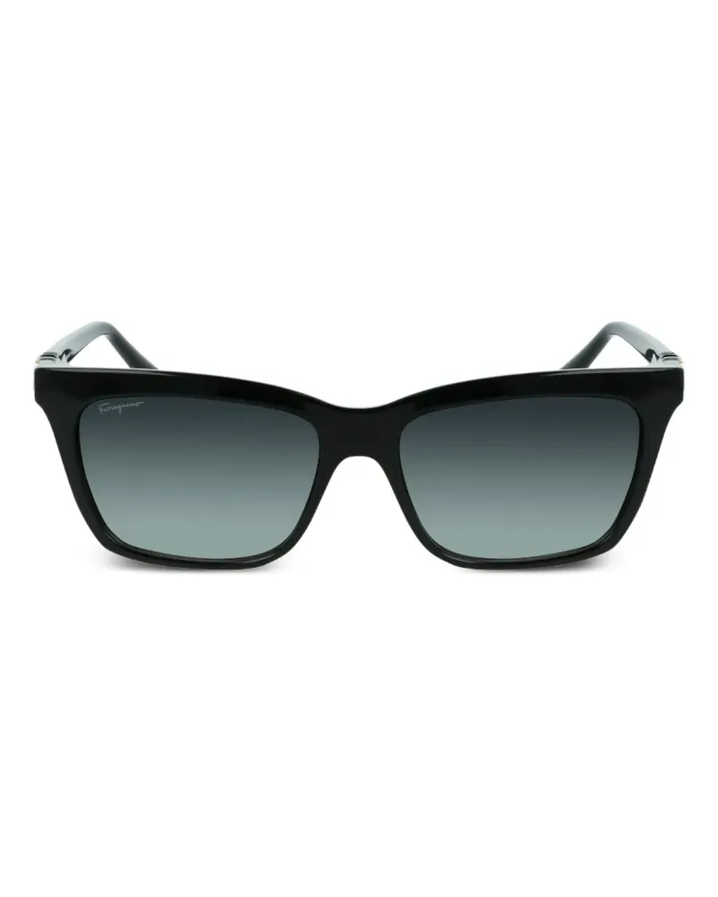 Ferragamo square-frame sunglasses - Schwarz Schwarz