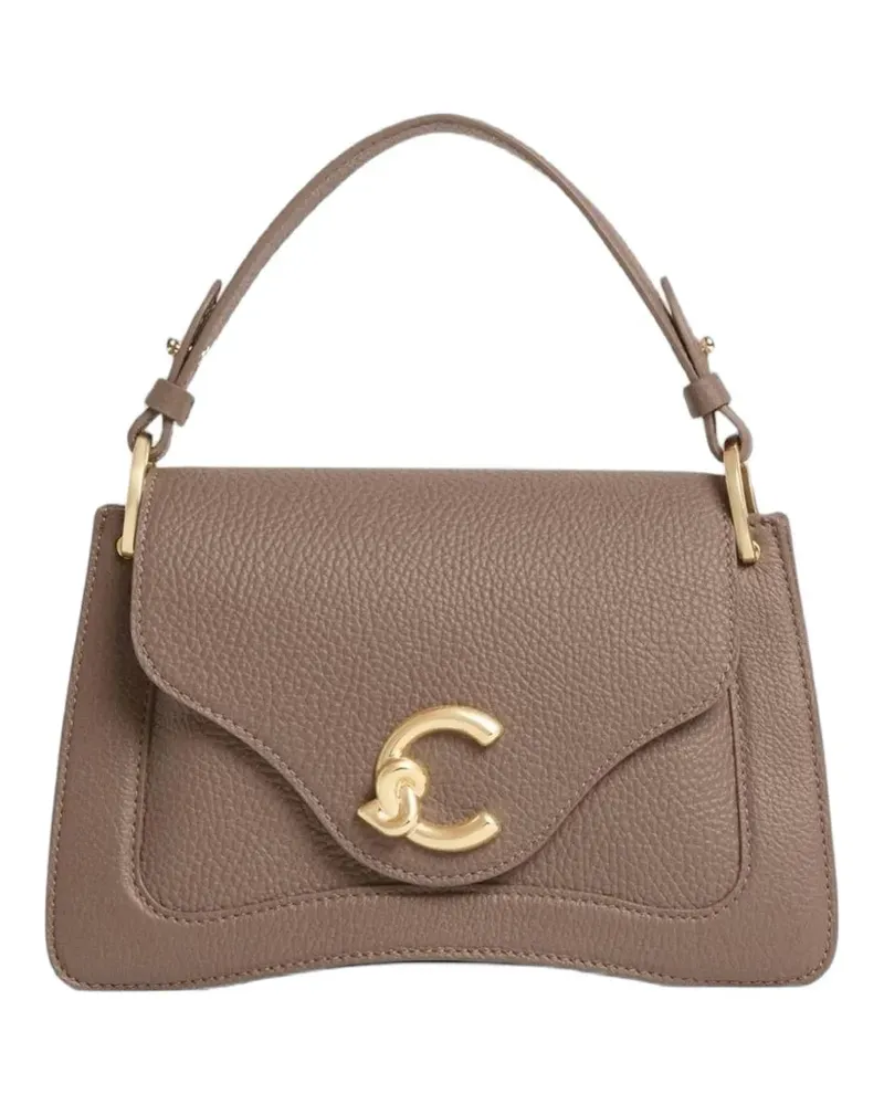 Coccinelle small C-Me tote bag - Nude Nude