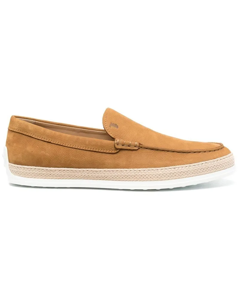 TOD'S Loafer aus Wildleder - Braun Braun