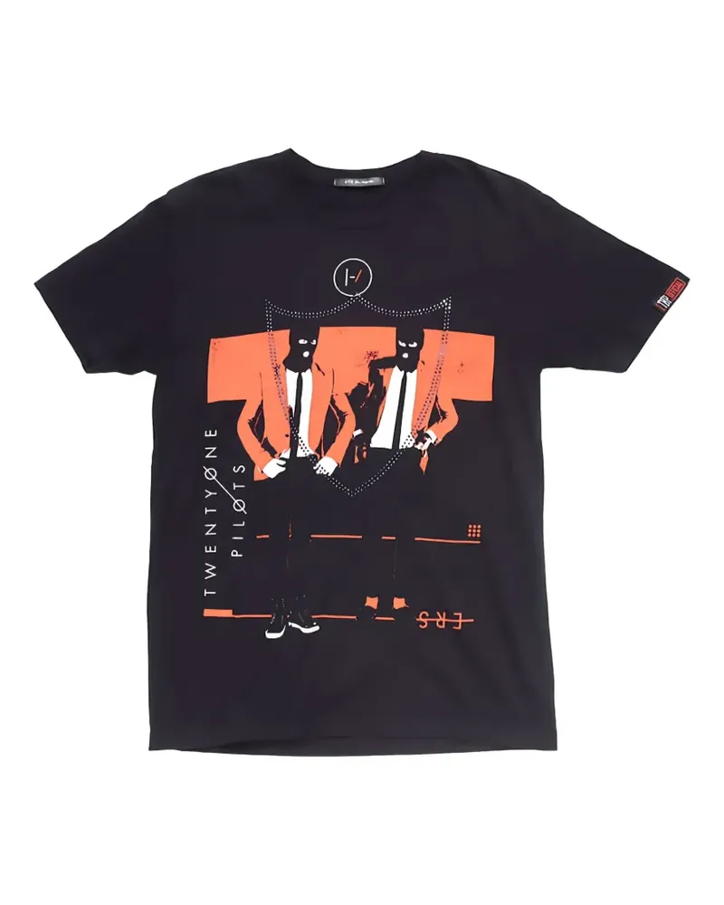 HTC Hollywood Trading Company 21 Pilots 2016 T-Shirt mit grafischem Print - Schwarz Schwarz