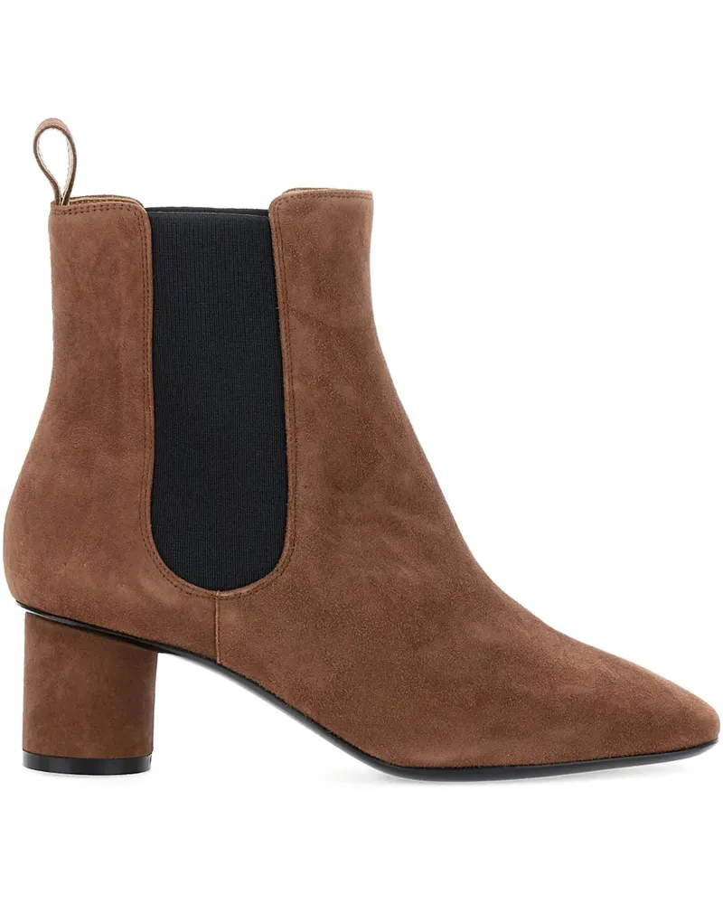 Pollini Stiefel mit Blockabsatz - Braun Braun