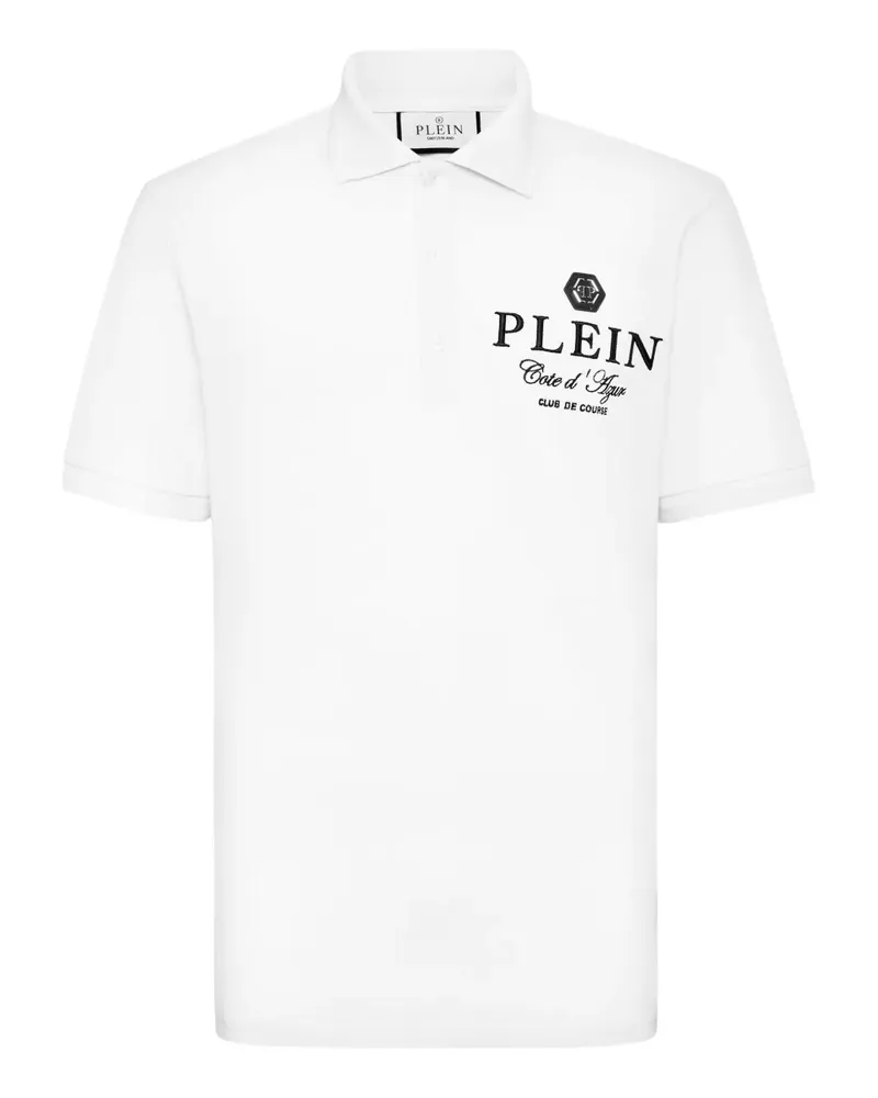 Philipp Plein Club the Course Poloshirt - Weiß Weiß