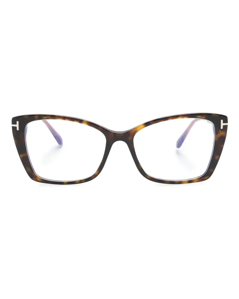 Tom Ford Sonnenbrille in Schildpattoptik - Braun Braun