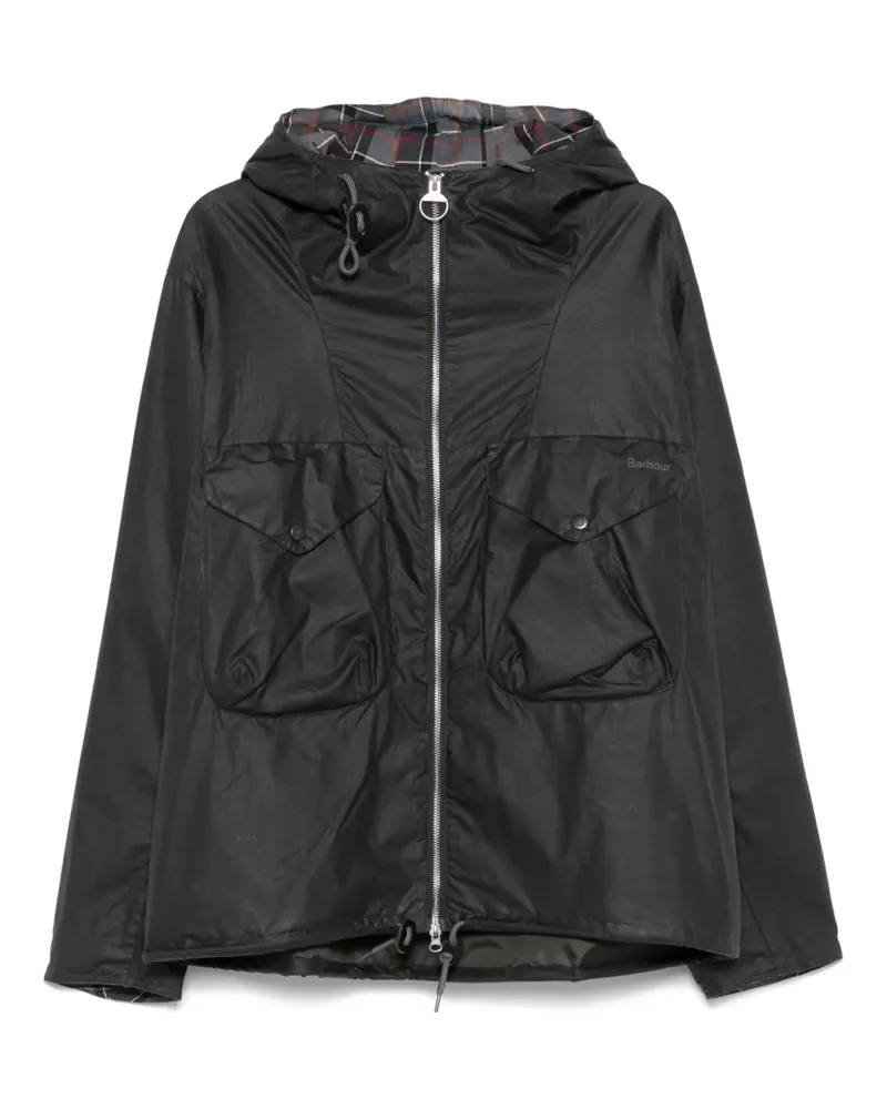 Barbour Gewachste Utility Sapper Jacke - Grau Grau
