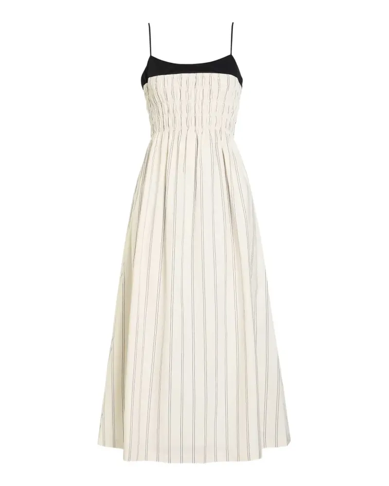 RAILS Primrose striped midi dress - Nude Nude