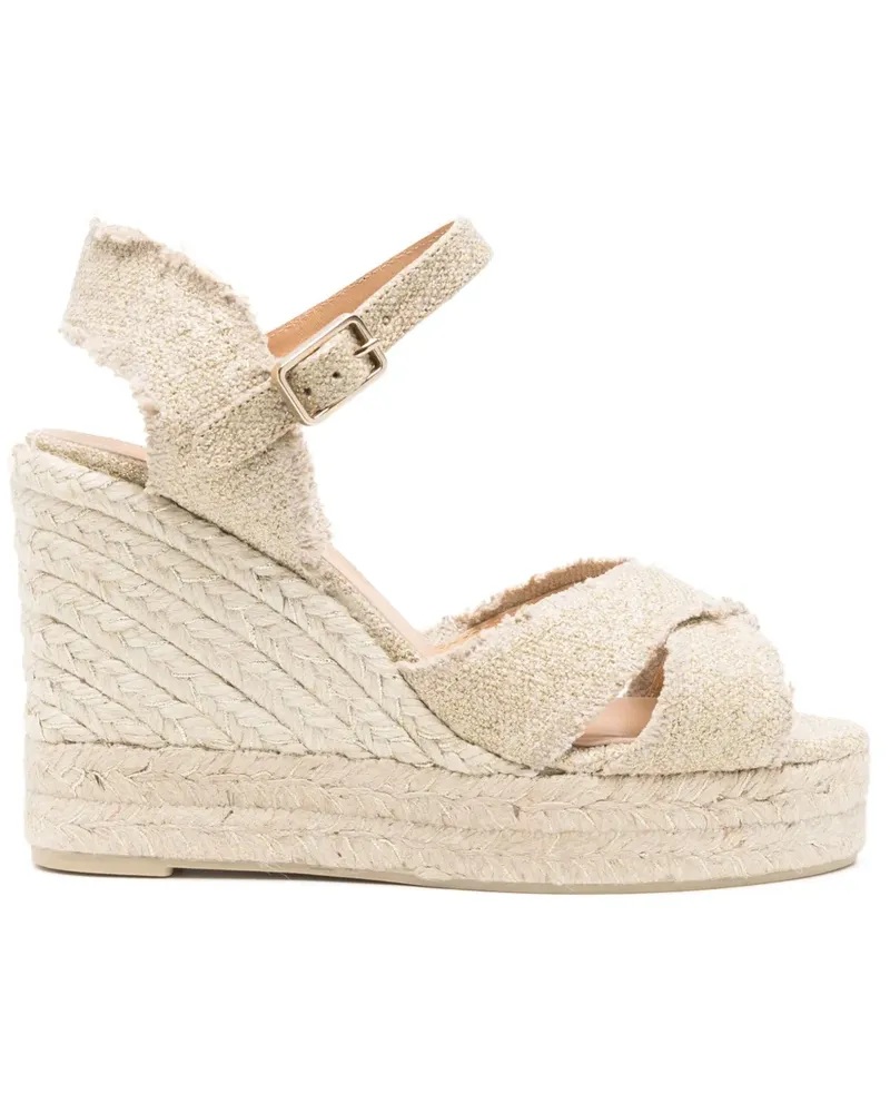 Castañer Bromelia Wedge-Espadrilles 110mm - Gold Gold