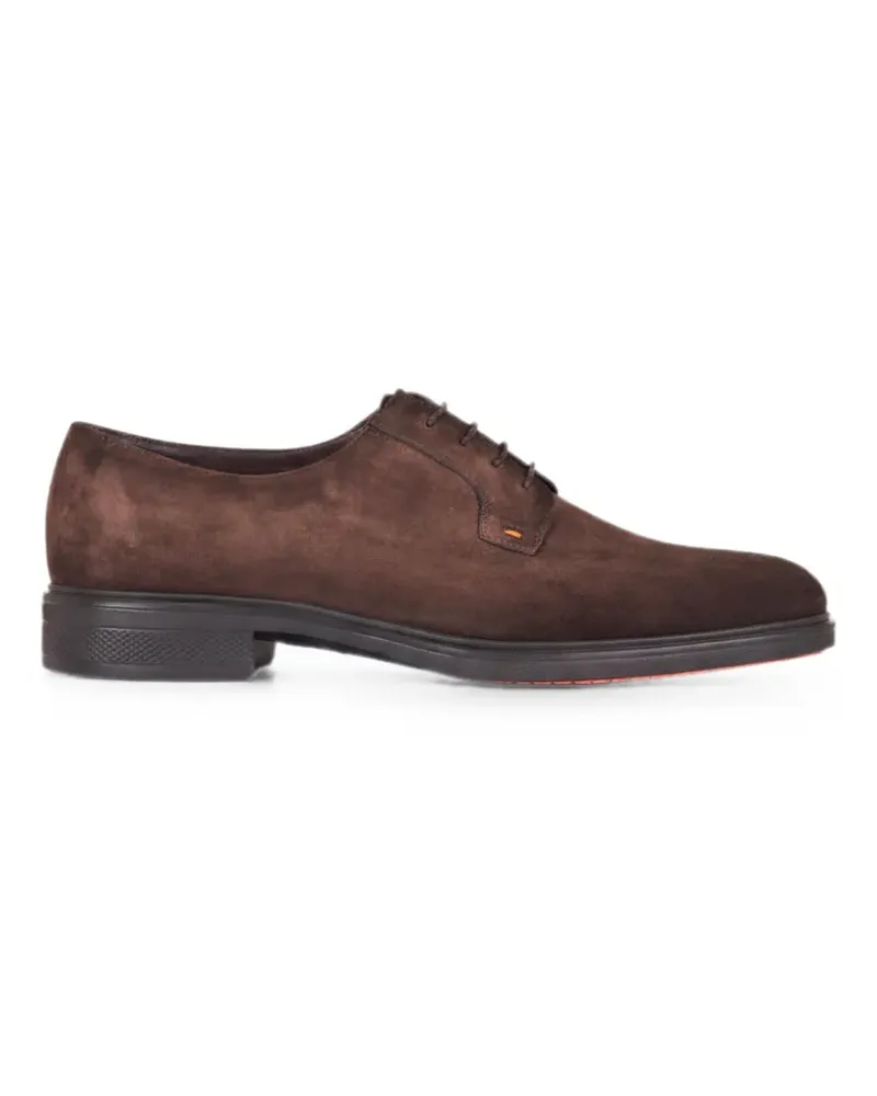 Santoni Easy Derby-Schuhe - Braun Braun