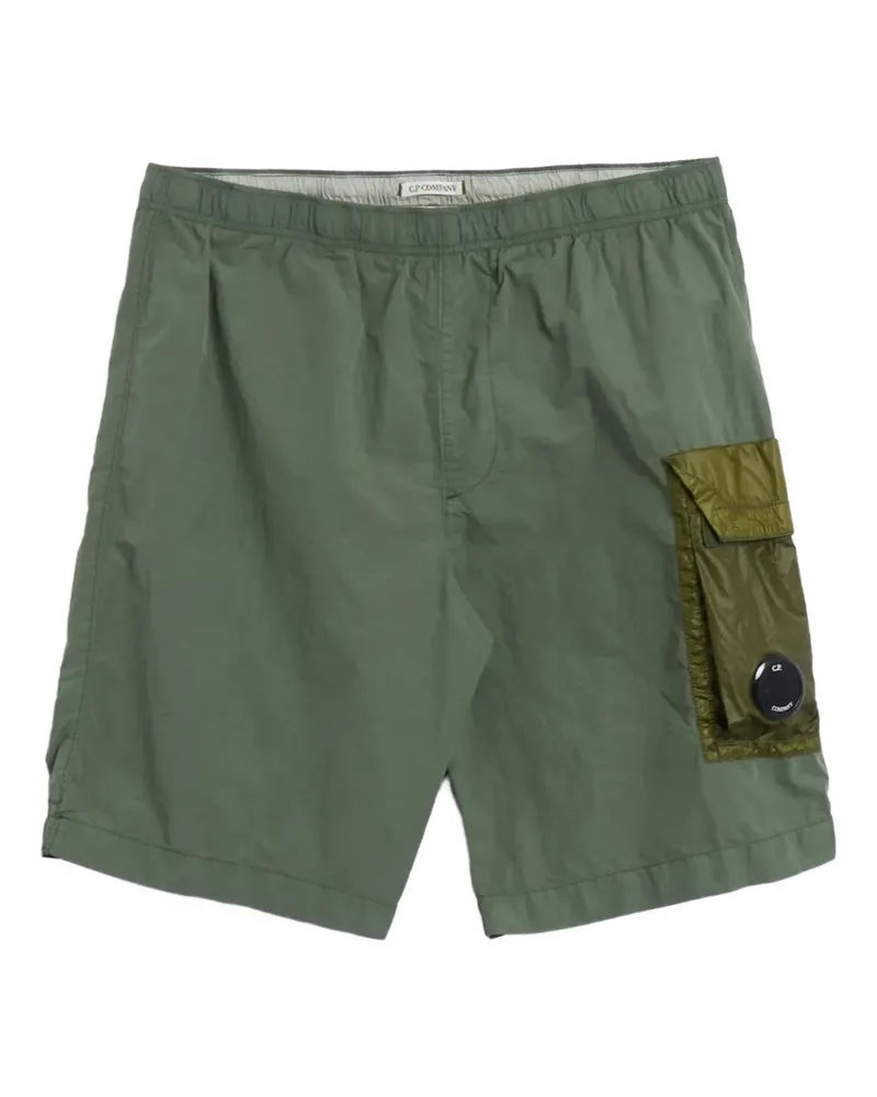 C.P. Company Badeshorts mit Linsen-Detail - Grün Grün
