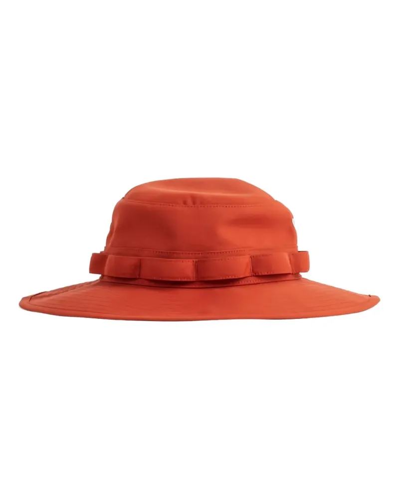 Sacai Mütze mit Logo-Stickerei - Orange Orange