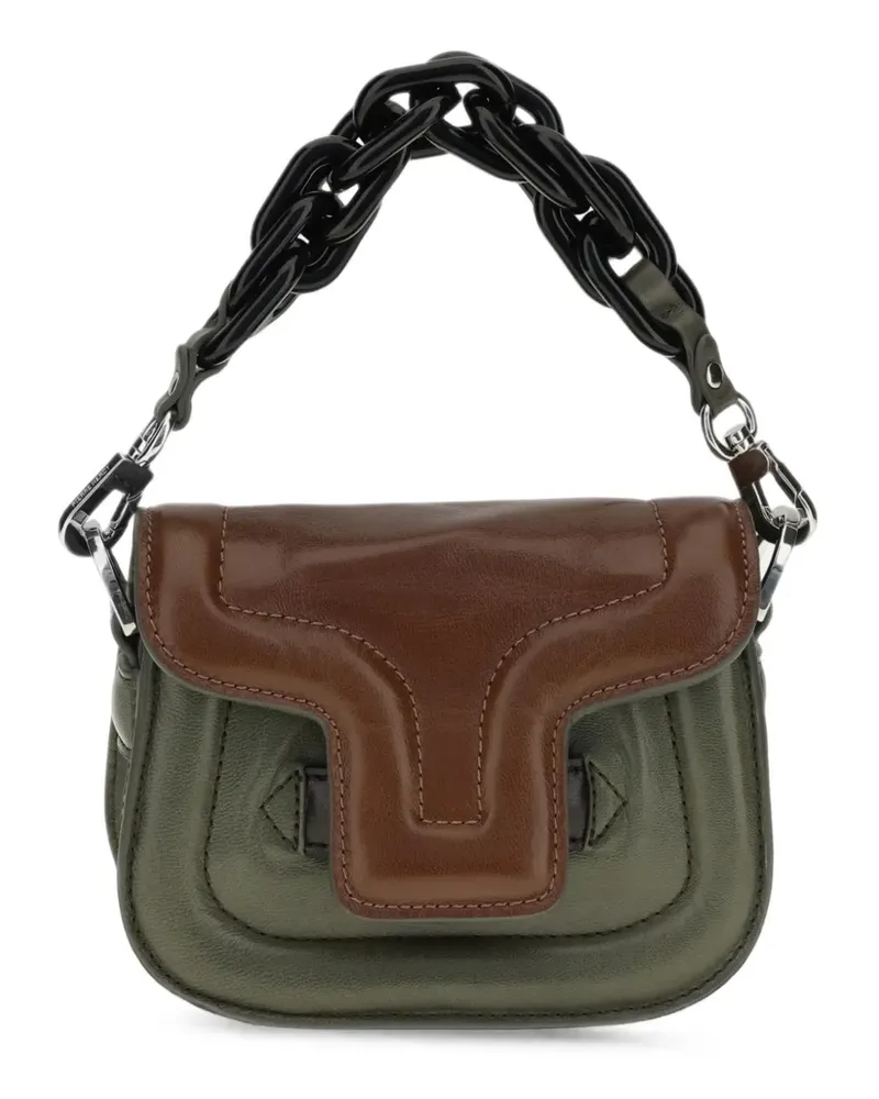Pierre Hardy mini Alphaville leather tote bag - Braun Braun