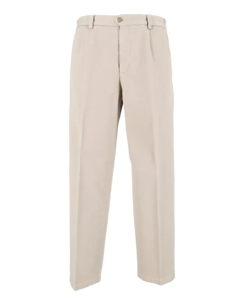 Briglia 1949 Straight-Leg-Hose mit Falten - Nude Nude