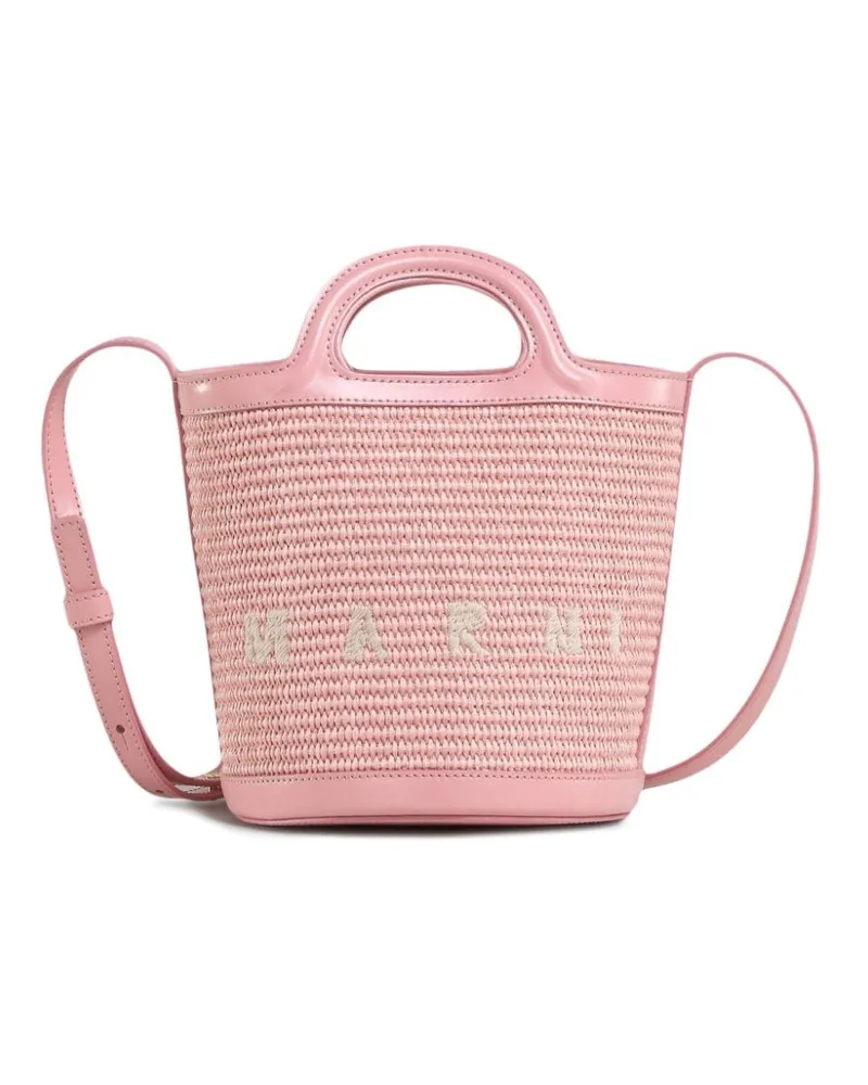 Marni Gewebte Tropicalia Beuteltasche - Rosa Rosa