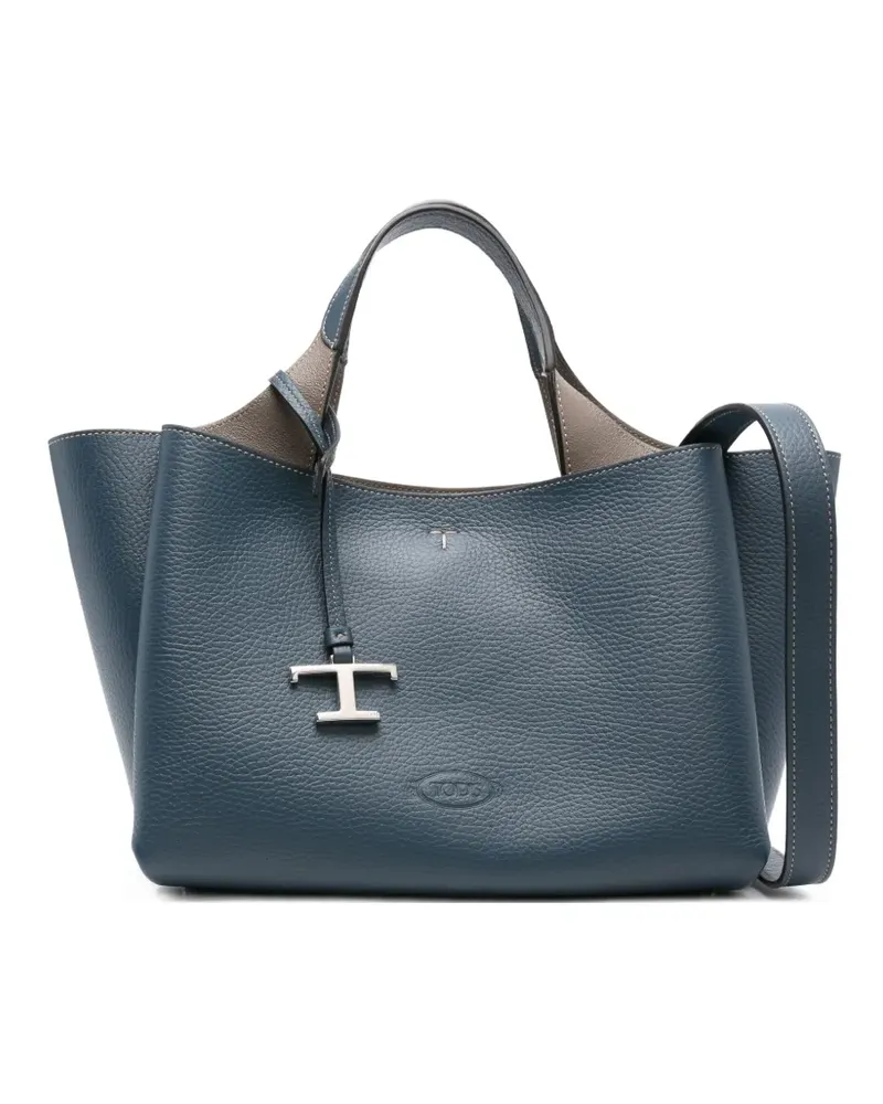 TOD'S Mini Handtasche aus Leder - Blau Blau