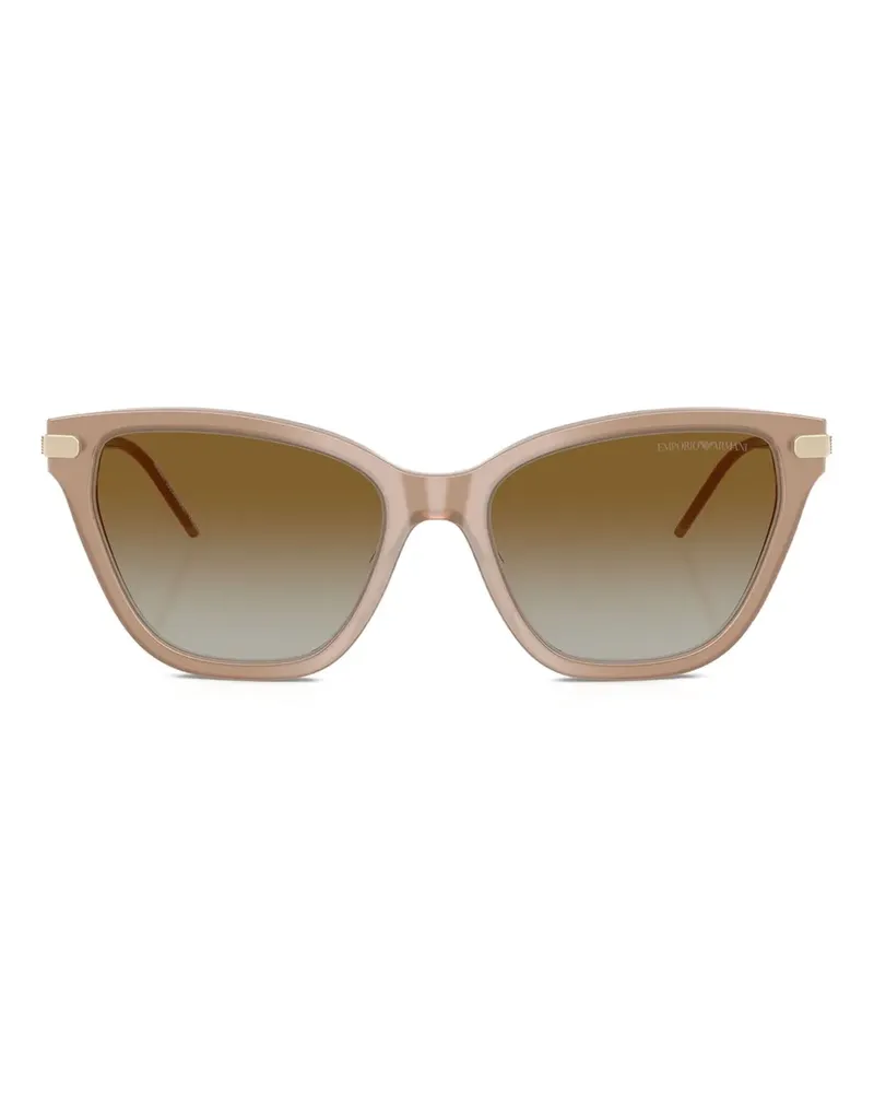 Emporio Armani Cat-Eye-Sonnenbrille - Braun Braun