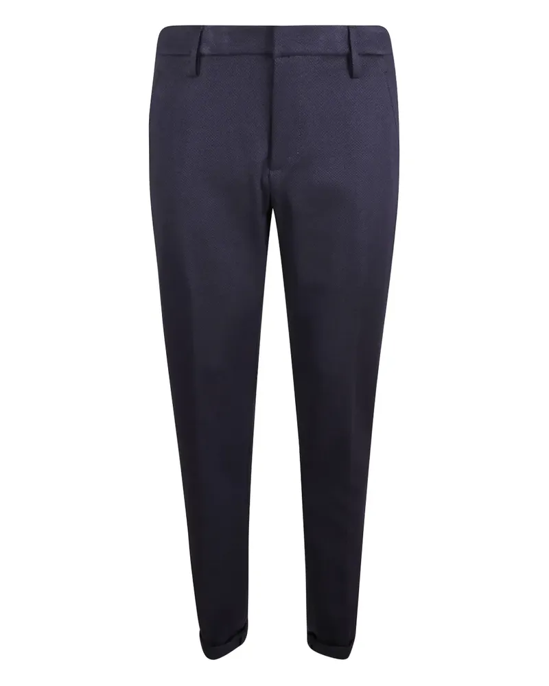 Dondup herringbone-pattern trousers - Blau Blau