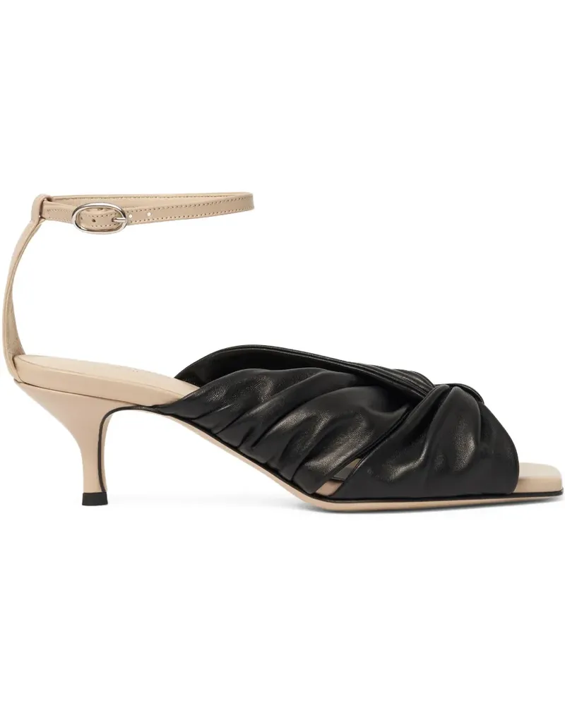 Scarosso Knot Sandalen 50mm - Schwarz Schwarz